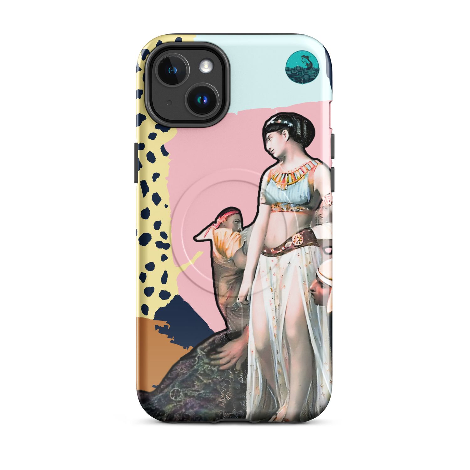 Coque solide pour iPhone® avec MagSafe® &quot;Divine et Fière&quot;