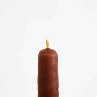bougie artisanale en cire d'abeille