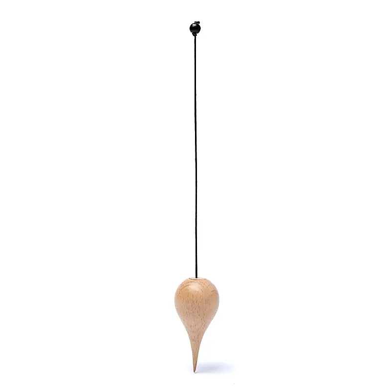 Pendule Goutte en Bois de Pin