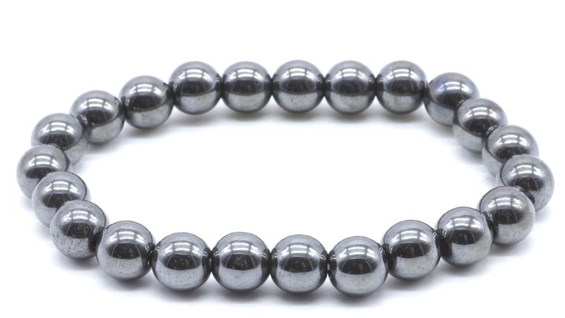 Bracelet Hématite – Perles 8 mm Bracelet Hématite – Perles 8 mm