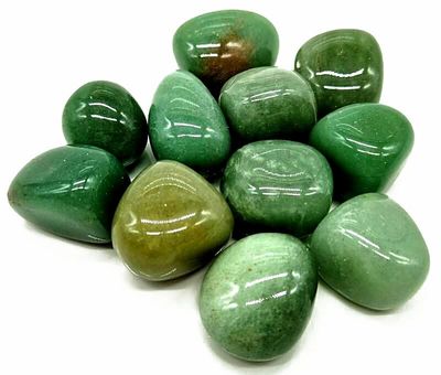 Aventurine verte – Pierres roulées Aventurine verte – Pierres roulées