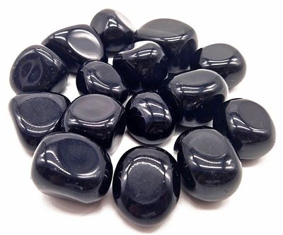 Obsidienne noire du Mexique – Pierre roulée