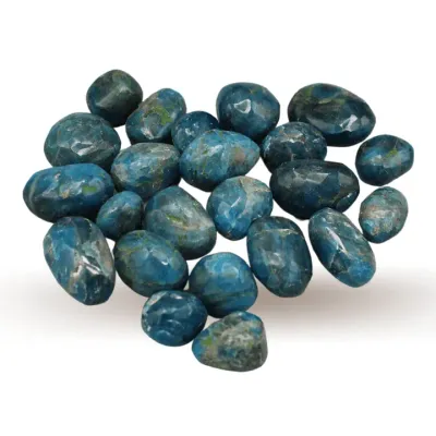 Apatite bleue de Madagascar – Pierre roulée