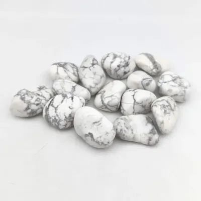 Howlite d’Afrique du Sud – Pierre roulée