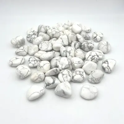 Howlite d’Afrique du Sud – Pierre roulée