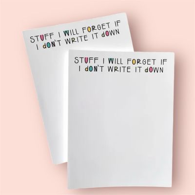 My Forgetful Notepad
