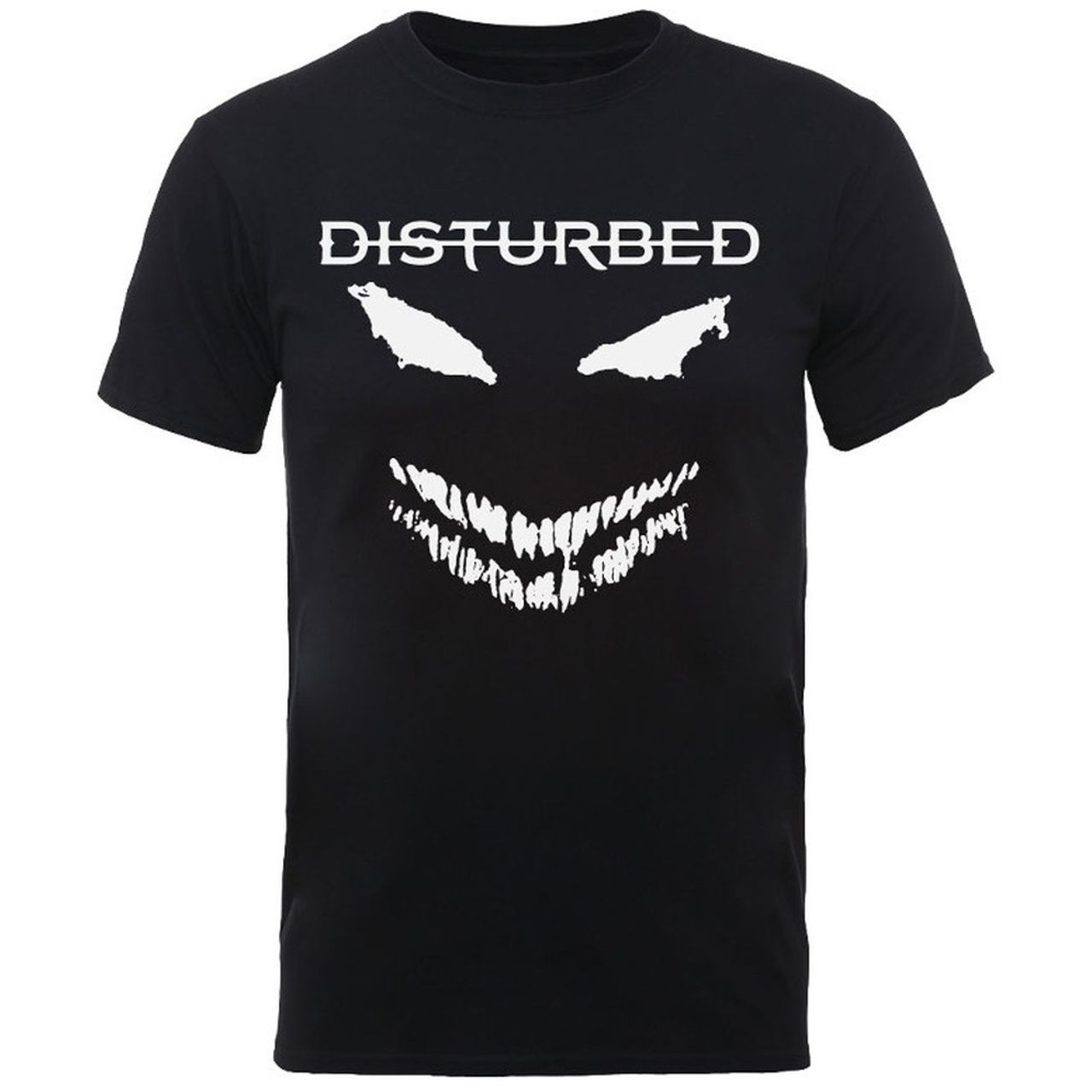Disturbed The Guy White Face Mens T Shirt Black Retro Pop Classics