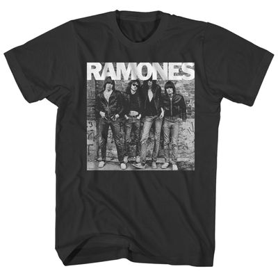 Ramones 1st Album Cover Mens T Shirt Black Retro Pop Classics