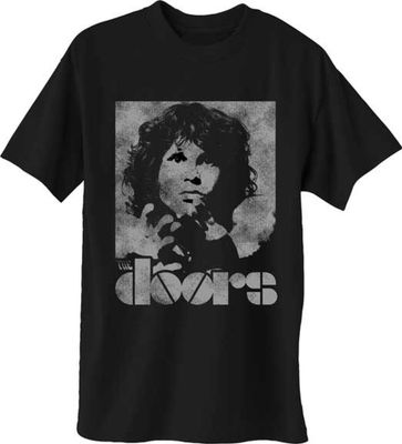 The Doors Breakthrough Mens T Shirt Black Retro Pop Classics