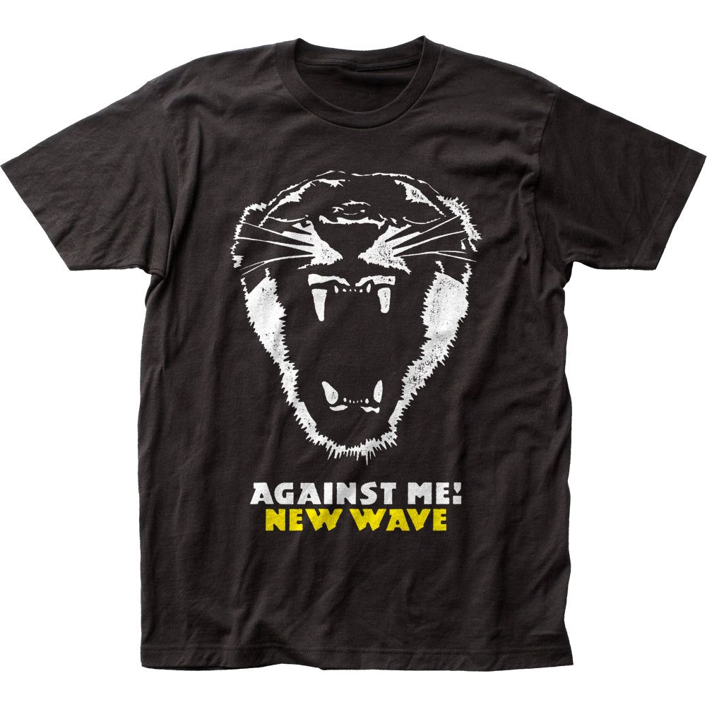 Against Me! New Wave Mens T Shirt Black Retro Pop Classics