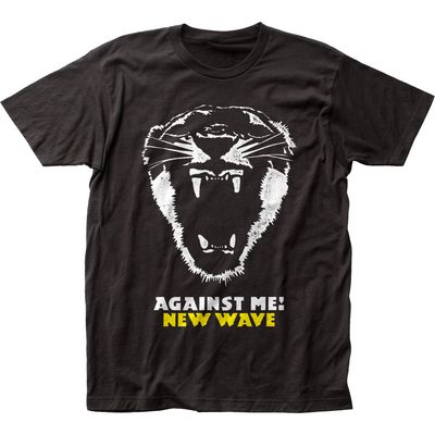 Against Me! New Wave Mens T Shirt Black Retro Pop Classics