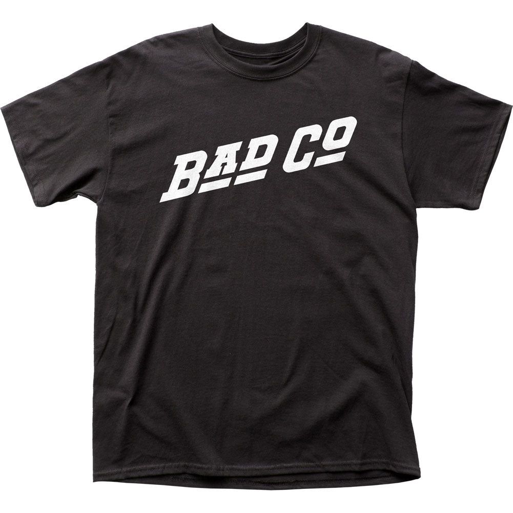 Bad Company Logo Mens T Shirt Black Retro Pop Classics
