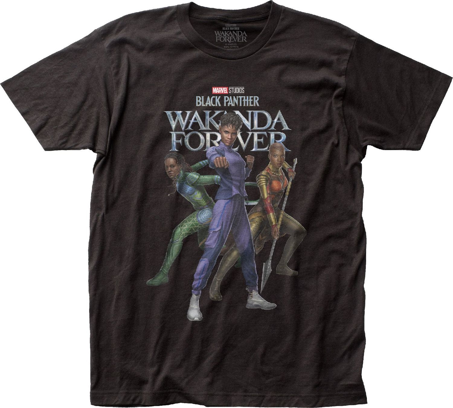 Black Panther Good Gals Mens T Shirt Black Retro Pop Classics