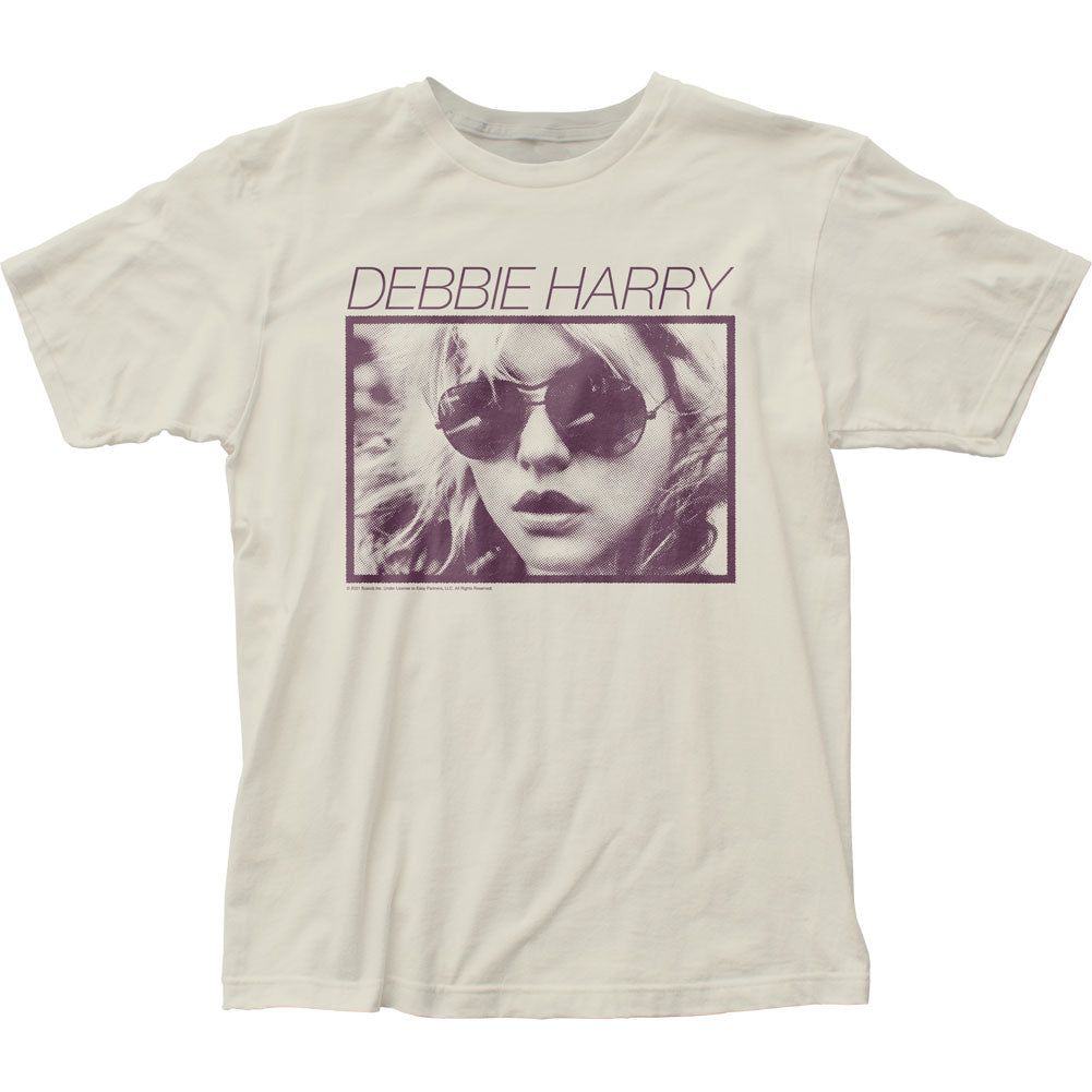 Blondie Debbie Harry Aviators Mens T Shirt Vintage White Retro Pop Classics
