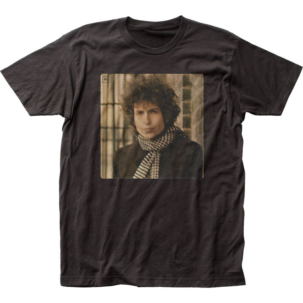 Bob Dylan Blonde on Blonde Mens T Shirt Black Retro Pop Classics