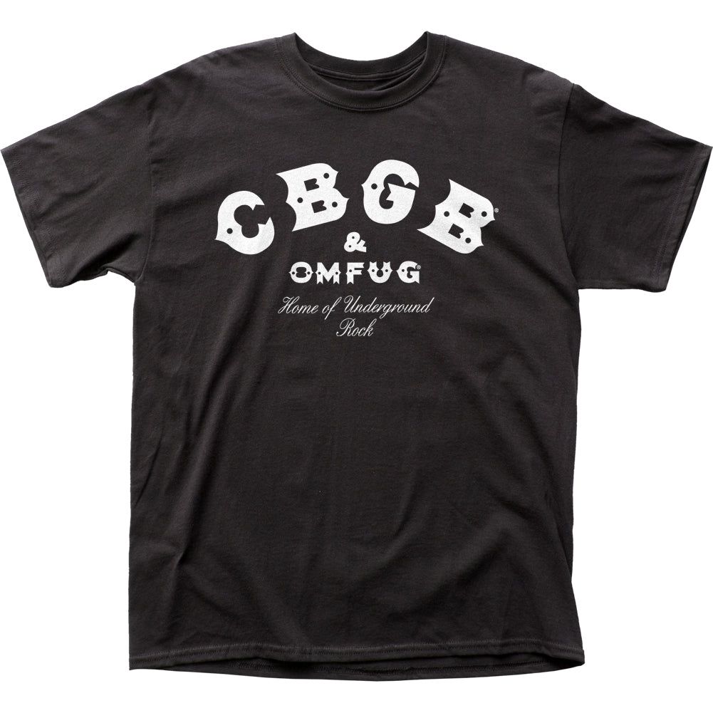 CBGB Logo Mens T Shirt Black Retro Pop Classics