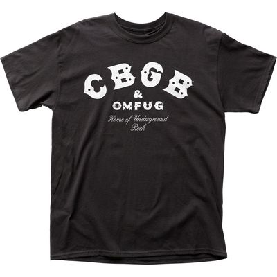 CBGB Logo Mens T Shirt Black Retro Pop Classics