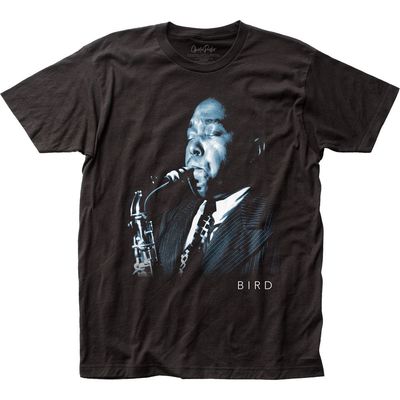 Charlie Parker Bird Mens T Shirt Black Retro Pop Classics