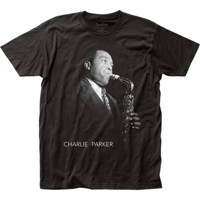 Charlie Parker Charlie Parker Mens T Shirt Black Retro Pop Classics
