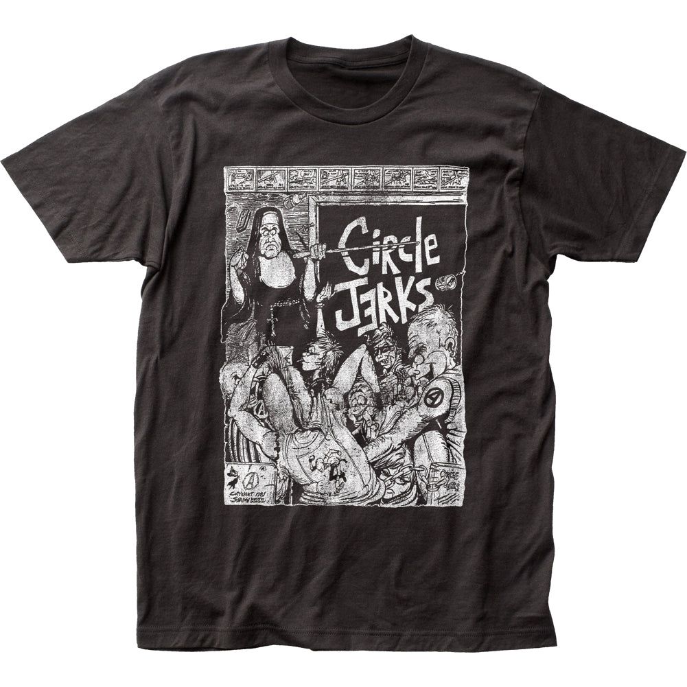 Circle Jerks Bad Religion Mens T Shirt Black Retro Pop Classics