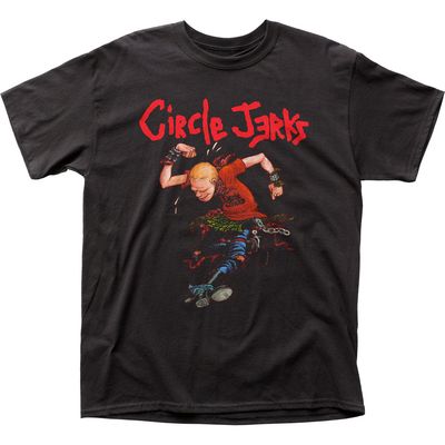 Circle Jerks Skank Man Mens T Shirt Black Retro Pop Classics