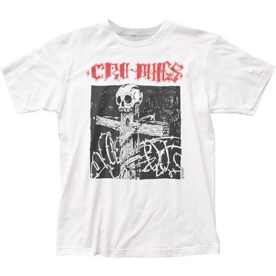 Cro-Mags Cross and Thorns Mens T Shirt White Retro Pop Classics