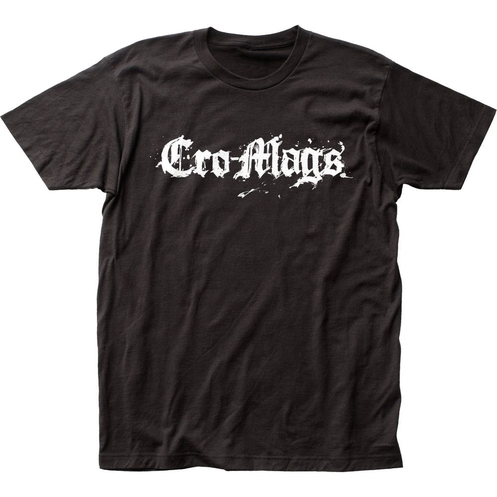 Cro-Mags Logo Mens T Shirt Black Retro Pop Classics