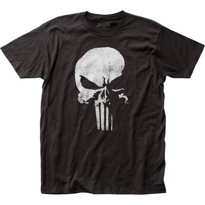 Daredevil Punisher Mens T Shirt Black Retro Pop Classics