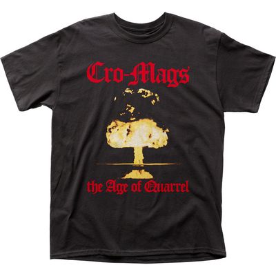 Cro-Mags The Age of Quarrel Mens T Shirt Black Retro Pop Classics