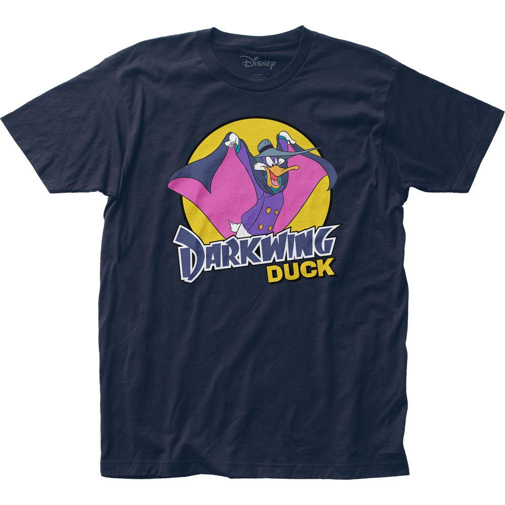 Darkwing Duck Darkwing Duck Mens T Shirt Navy Blue Retro Pop Classics
