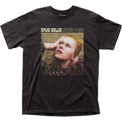 David Bowie Hunky Dory Mens T Shirt Black Retro Pop Classics