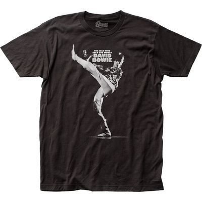 David Bowie Man Who Sold Mens T Shirt Black Retro Pop Classics
