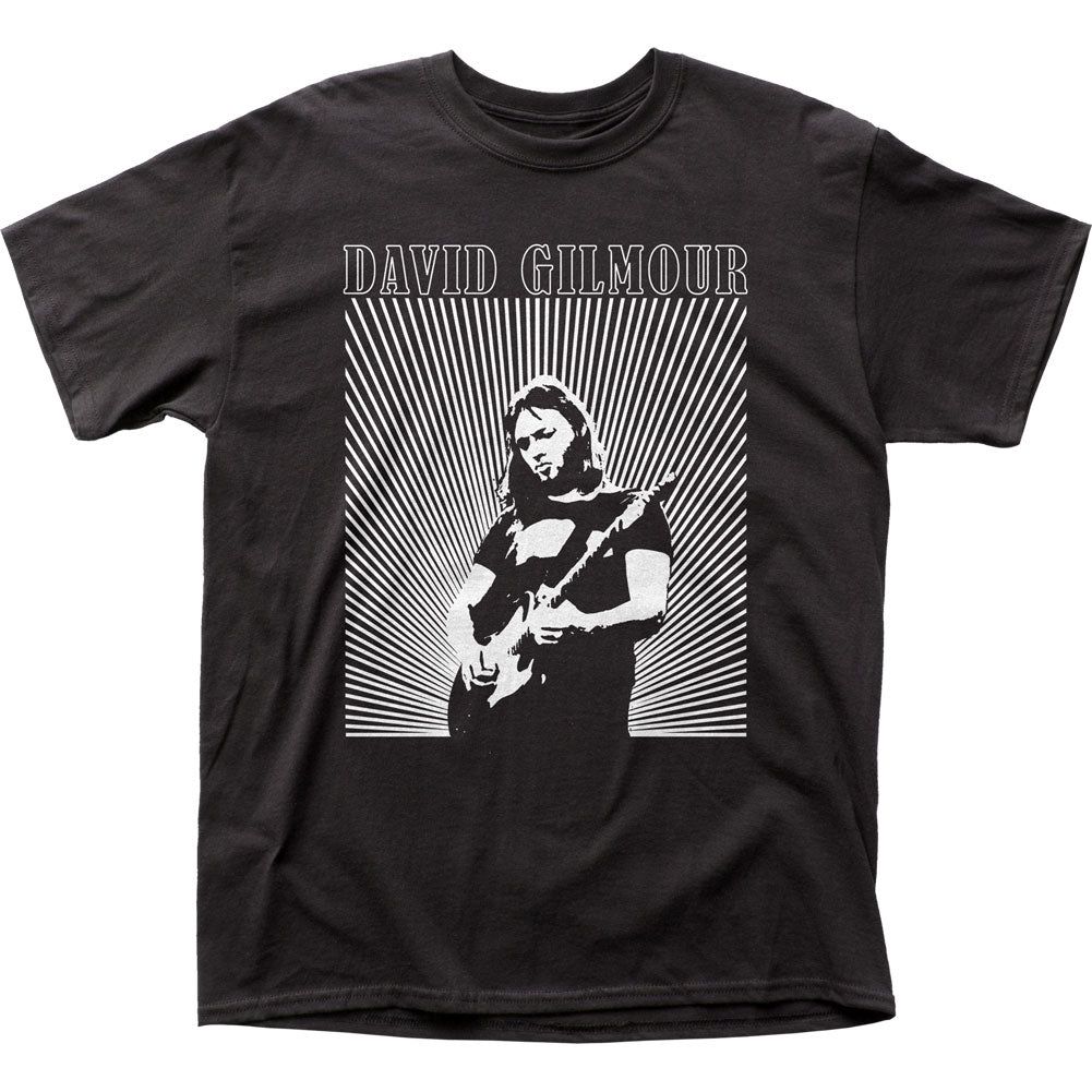 David Gilmour Live Mens T Shirt Black Retro Pop Classics