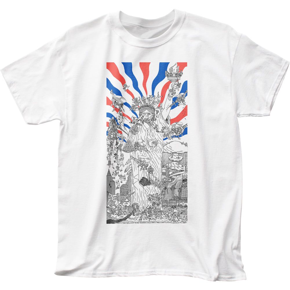 Dead Kennedys Bedtime for Democracy Mens T Shirt White Retro Pop Classics