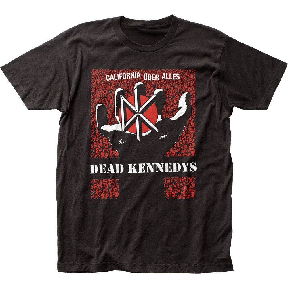 Dead Kennedys California Uber Alles Hand Mens T Shirt Black Retro Pop Classics