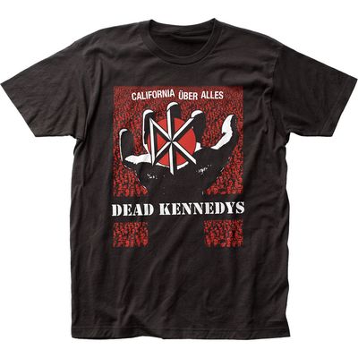 Dead Kennedys California Uber Alles Hand Mens T Shirt Black Retro Pop Classics