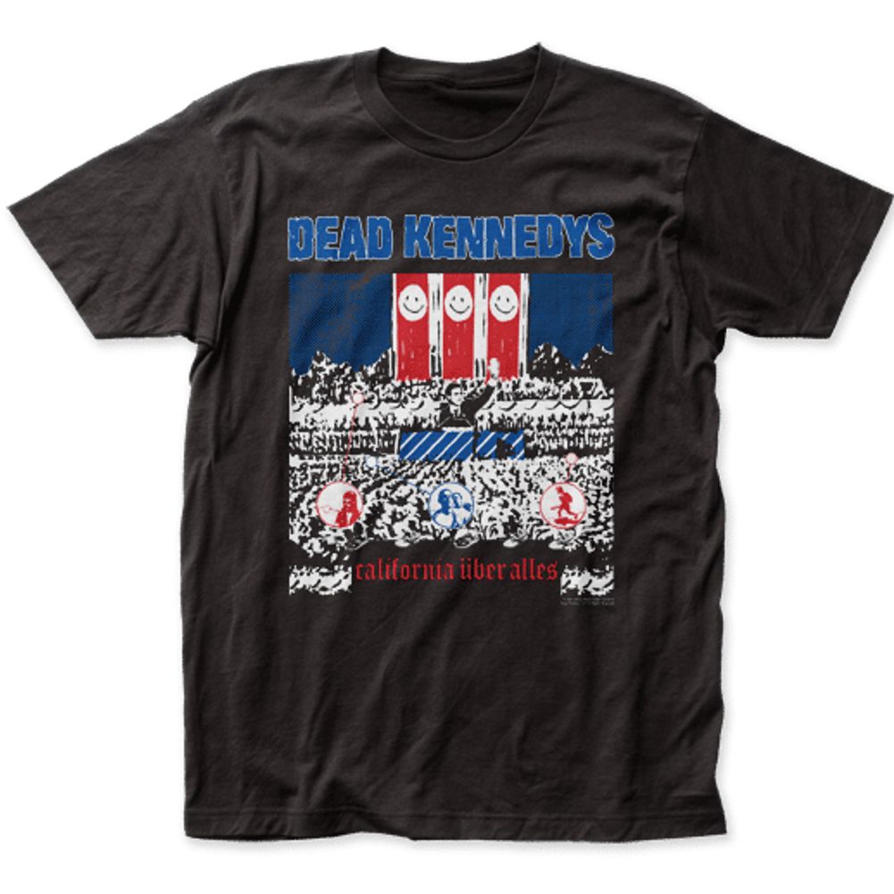 Dead Kennedys California Uber Alles Mens T Shirt Black Retro Pop Classics