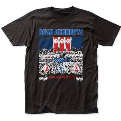 Dead Kennedys California Uber Alles Mens T Shirt Black Retro Pop Classics