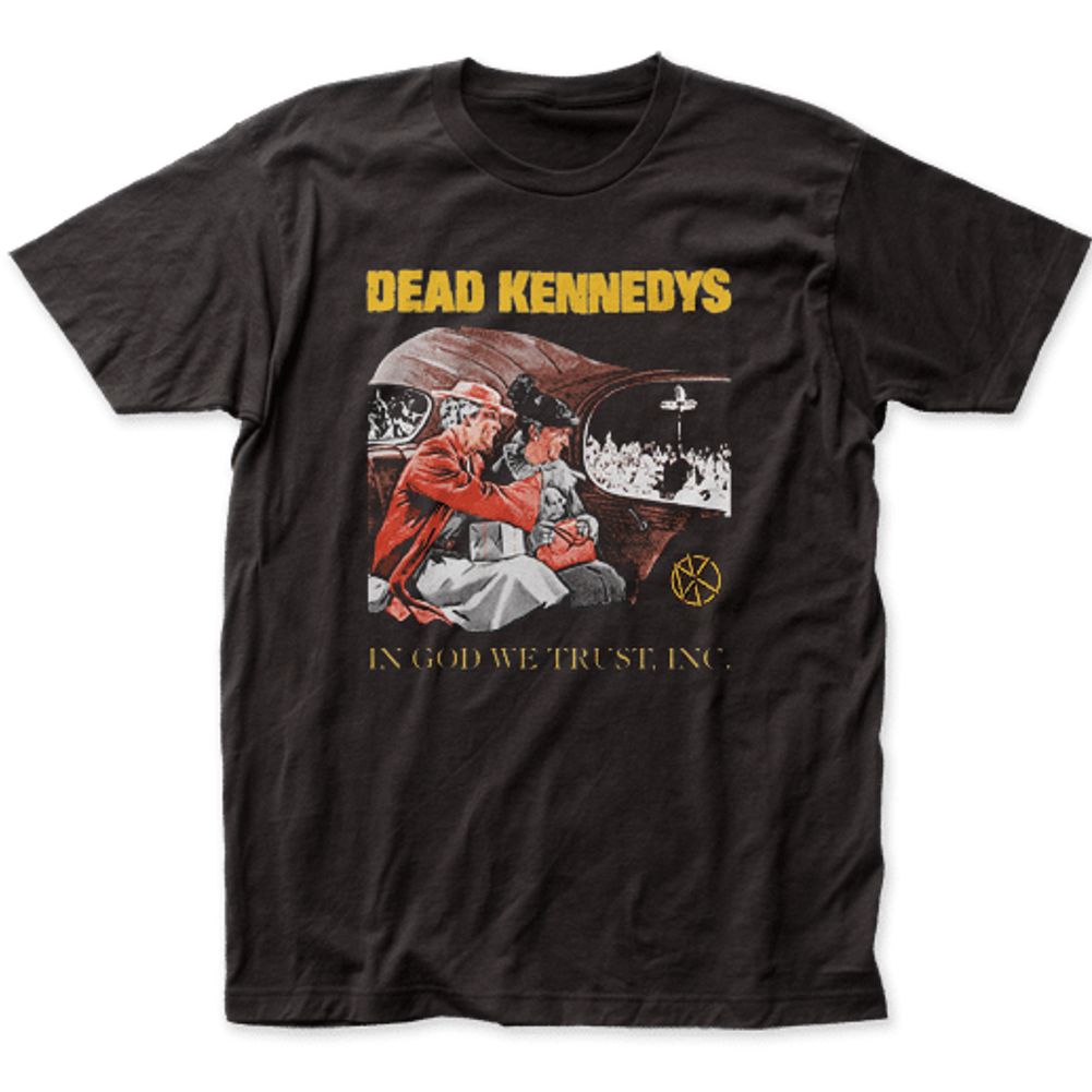 Dead Kennedys In God We Trust Inc Mens T Shirt Black Retro Pop Classics