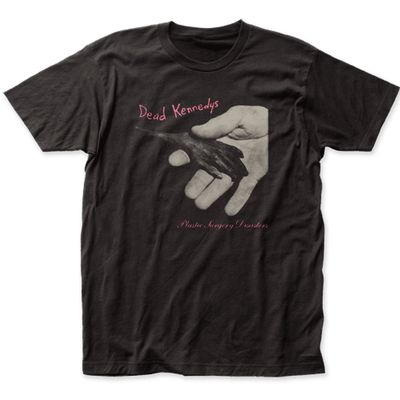 Dead Kennedys Plastic Surgery Disaster Mens T Shirt Black Retro Pop Classics