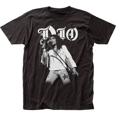 DIO DIO Live Mens T Shirt Black Retro Pop Classics
