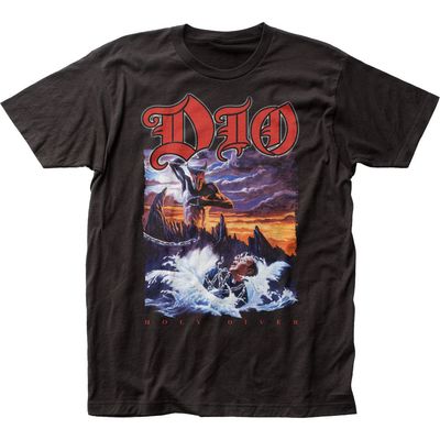 DIO Holy Diver Mens T Shirt Black Retro Pop Classics
