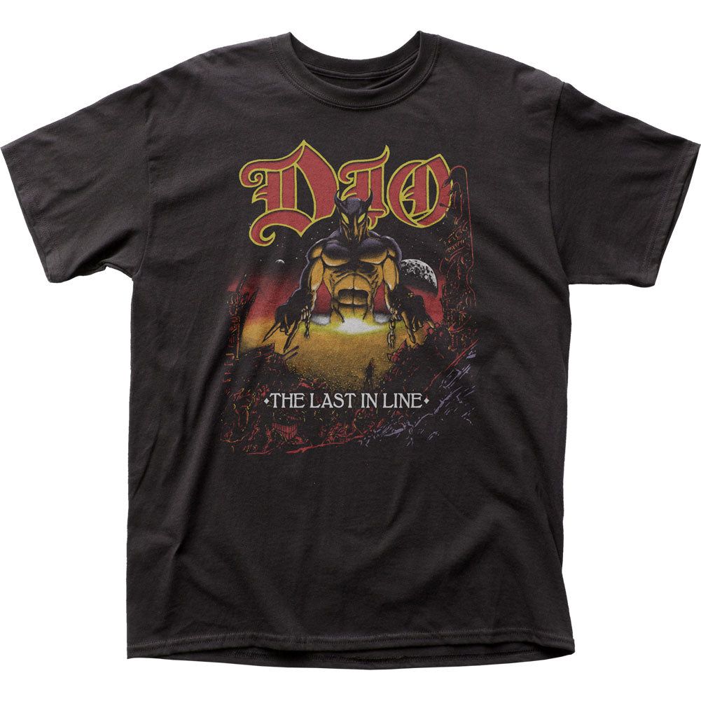 DIO The Last In Line Mens T Shirt Black Retro Pop Classics