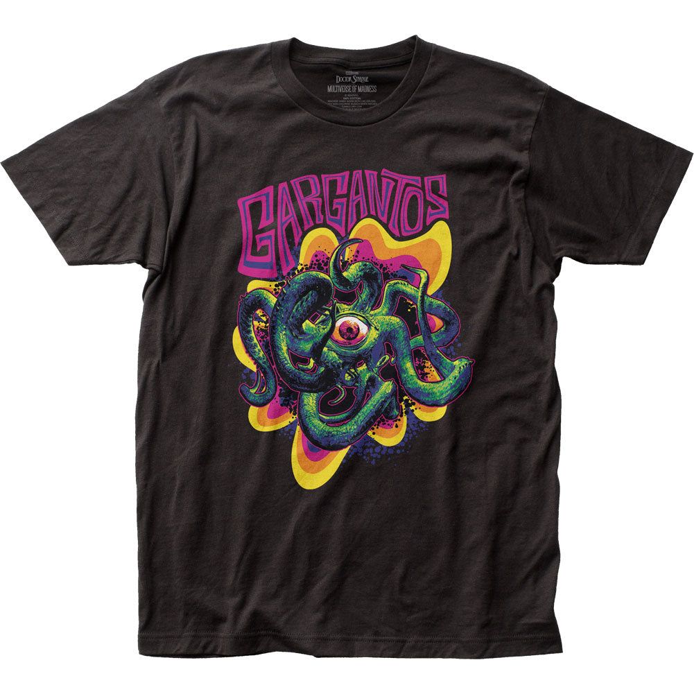 Dr. Strange Gargantos Color Blast Mens T Shirt Black Retro Pop Classics