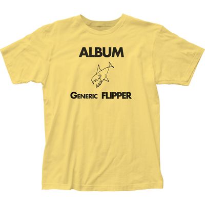 Flipper Generic Flipper Mens T Shirt Yellow Retro Pop Classics