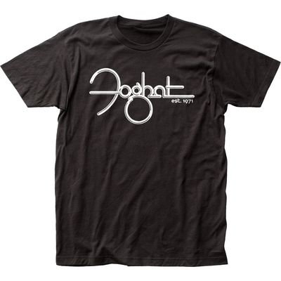 Foghat Est. 1971 Mens T Shirt Black Retro Pop Classics