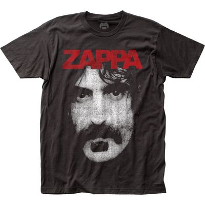 Frank Zappa ZAPPA Mens T Shirt Black Retro Pop Classics