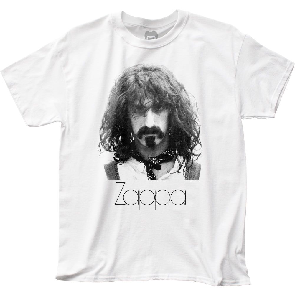 Frank Zappa Zapped Mens T Shirt White Retro Pop Classics