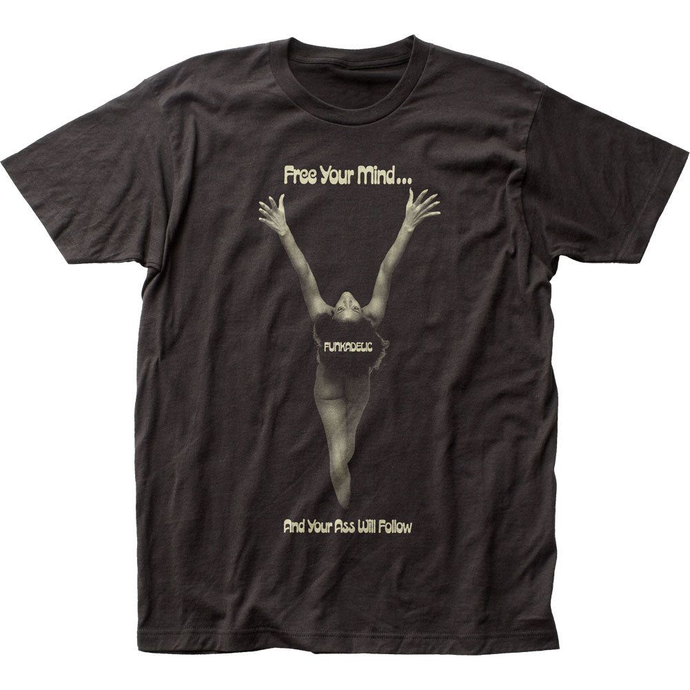 Funkadelic Your Ass Will Follow Mens T Shirt Black Retro Pop Classics