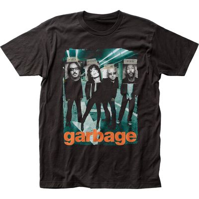 Garbage Taped Mens T Shirt Black Retro Pop Classics